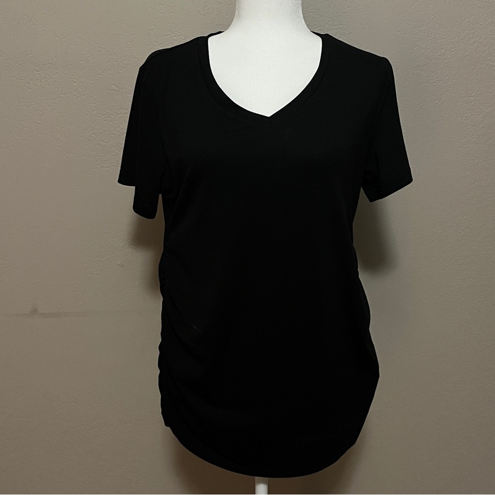 Bhome black maternity shirt